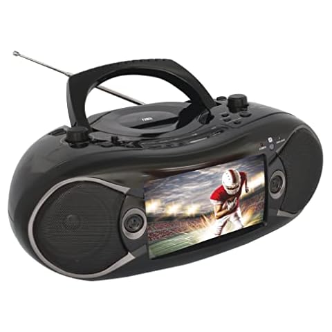 7” Bluetooth® DVD Boombox and TV Cover