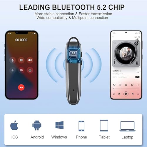 Auricular inalámbrico mono compatible con OnePlus 15/15R miniatura 5