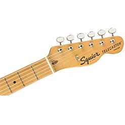 Squier by Fender Classic Vibe 70’s Telecaster Thinline Guitare électrique Érable Naturel - Les Beatles, Paul McCartney, John Lennon, RIngo Starr, George Harrison Squier by Fender Classic Vibe 70's Telecaster Thinline Guitare électrique Érable Naturel – Image 5