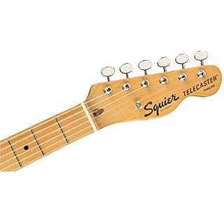 Squier by Fender Classic Vibe 70’s Telecaster Thinline Guitare électrique Érable Naturel - Les Beatles, Paul McCartney, John Lennon, RIngo Starr, George Harrison Squier by Fender Classic Vibe 70's Telecaster Thinline Guitare électrique Érable Naturel – Image 5