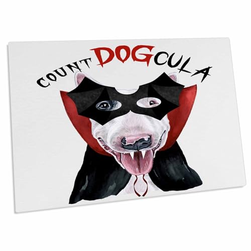 3dRose Adorable Bull Terrier Desk Pad 23x16 pulg miniatura 1