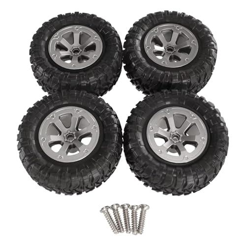 Pneus de voiture RC 73mm pour modèles MN D90 WPL C24 et FY003