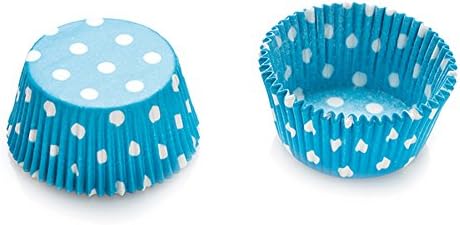 Decora 200 Pieces Dotted Baking Cup, 50 x 32 mm, Fuschia