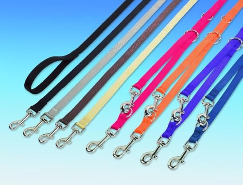 Nobby Leine Classic, schwarz L: 120 cm, B: 15 mm, 1 Stück