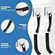 4-teiliges Reinigungsbürsten-Set, multifunktionale Reinigungsbürste für Badezimmer, Fugenbürste, Fliesen, Reinigungsbürste für Haus, Toilette, Badezimmer, Küche