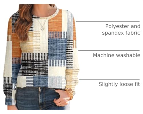 Image of AUTOMET Womens Long Sleeve Shirts Fall Blouses Tops Business Casual Outfits