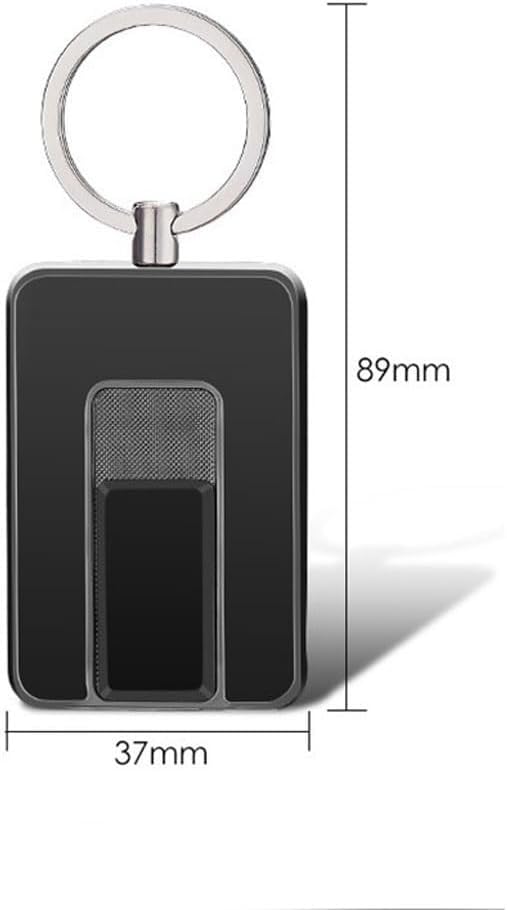 Encendedor electrónico recargable USB negro miniatura 6