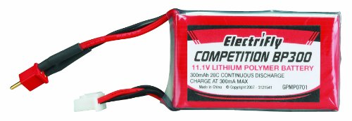 Great Planes Lipo 3S 11.1V 300 20C Comp BP RC Airplane