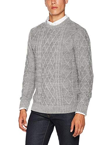 NIZZIN Marc Felpa, Grigio (Grey Melange 002)