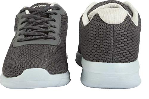 Image of Lotto Men Sconto Dk Lt Grey Running Shoes-9 UK (43 EU) (10 US) (AE5354-222)