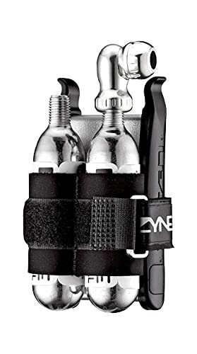 LEZYNE Pump LEZ Co2 Twin Drive KIT INC 2 16G CART-2 LEVERS-6 Patches-SCUFFER-TIRE Boot