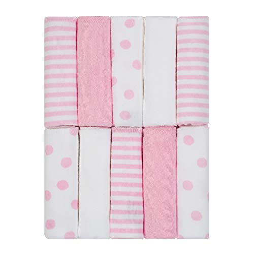 Image of Just Born Boys and Girls Newborn Infant Baby Toddler Soft Bath Baby Washcloth Multi Pack