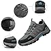 Hiking Shoes for Men Outdoor Comfort Steel Toe Lace Up Sneakers with Arch Support Fashion Orthopedic Cushioned Work Shoes