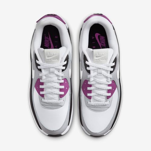 Nike Air Max 90 LV8 Women's Shoes (FD4328-109, White/Bold Berry/Wolf Grey/Photon Dust)4