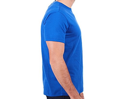 Image of Polo Ralph Lauren Mens Crew Neck T-shirt (Large, Pac Royal Blue)