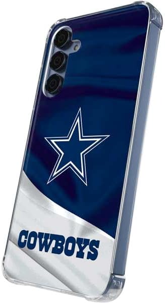 Skinit Clear Phone Case Compatible with Galaxy S24 - Officially Licensed NFL Dallas Cowboys Design