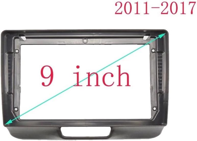 9インチ カーフェイシア ラジオパネル ダッシュキット GPS フェイシア コンソール ベゼル 9インチ アダプタープレート に適合