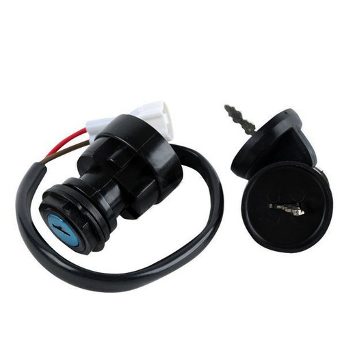 GLENPARTS Ignition Key Switch Replacement for Yamaha Raptor 660 YFM660