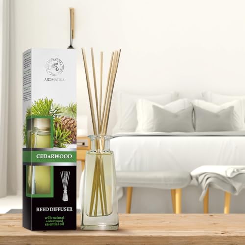 Difusor de Varillas Aroma Cedro 100 ml Aromatika miniatura 6