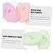 3Pairs Ear Covers for Hair Dyeing Reusable Ear Protectors Soft Light for Salon and Home Use Lightweight and Convenient Ear Muffs for Hair Care