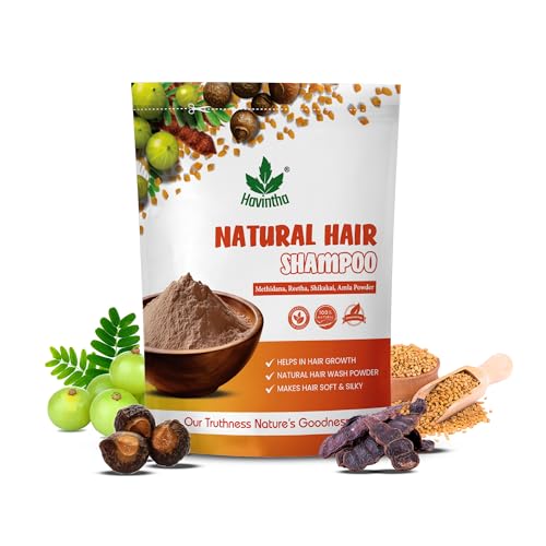 16% OFF on Havintha Natural Hair Shampoo With Herbal Amla Reetha Shikakai And Methi Dana Powder For Men & Women, Totally Organic | Paraben And Sulphate Free Shampoo - 227gm (Pack of 1) 16% OFF on Havintha Natural Hair Shampoo With Herbal Amla Reetha Shikakai And Methi Dana Powder For Men & Women, Totally Organic | Paraben And Sulphate Free Shampoo - 227gm (Pack of 1)