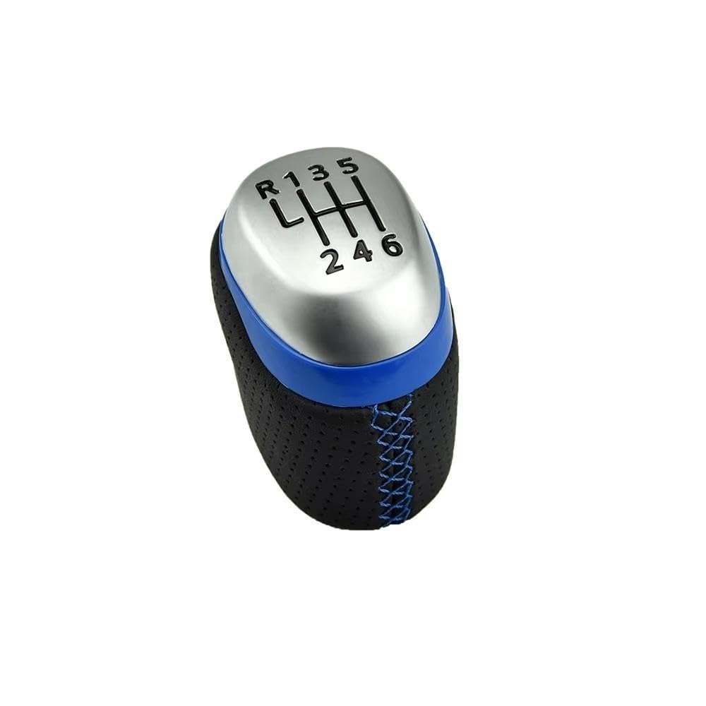 QVQOJCTH Auto Accessory Car Interior Gear Shift Knob for Renault Megane MK4 (BFB) 2016-2022(Blue line)