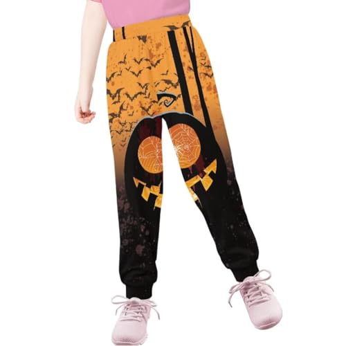 Hawapod Kids Sweatpants Elastic Waist Flap Winter Pants Lightweight Casual Pants for Girls4
