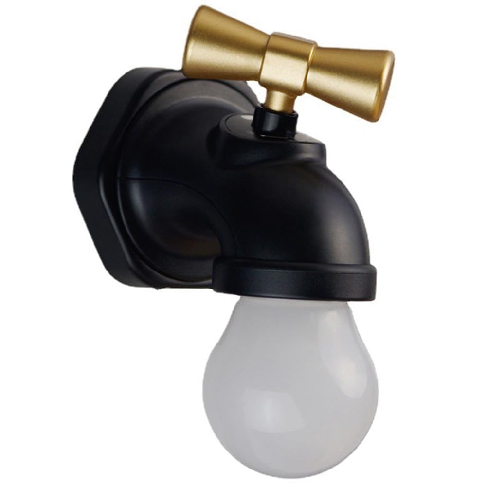 UDSKNV[KSL USB Charging Faucet Wall Light Outdoor Waterproof LED Wall Light for Indoor and Outdoor Use