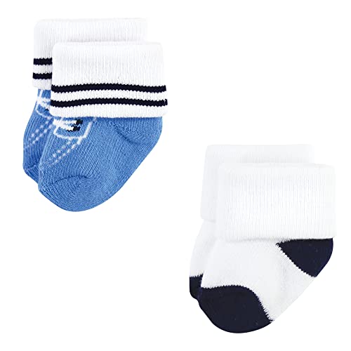 Image of Hudson Baby Baby 8-pack Cotton Rich Newborn and Terry Socks