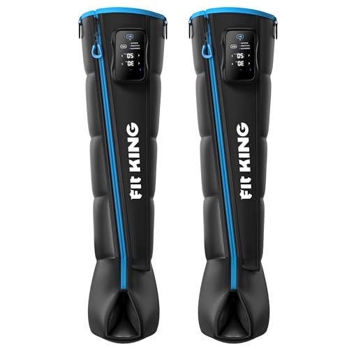 FIT-KING-Cordless-Air-Compression-Boots-Recovery-System-Leg-Massager-Medium FIT KING Cordless Air Compression Boots Recovery System Leg Massager Medium - Image 1