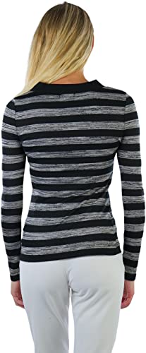 Image of ToBeInStyle Women's Classic Long Sleeve V-Neck Pullover Sweater