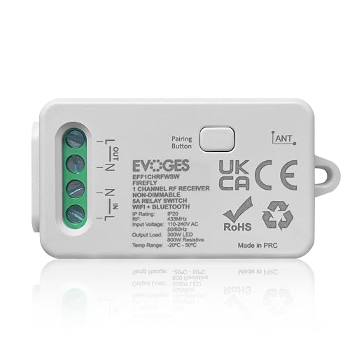 Récepteur RF 1 canal pour résoudre les pannes d'interrupteur sans fil