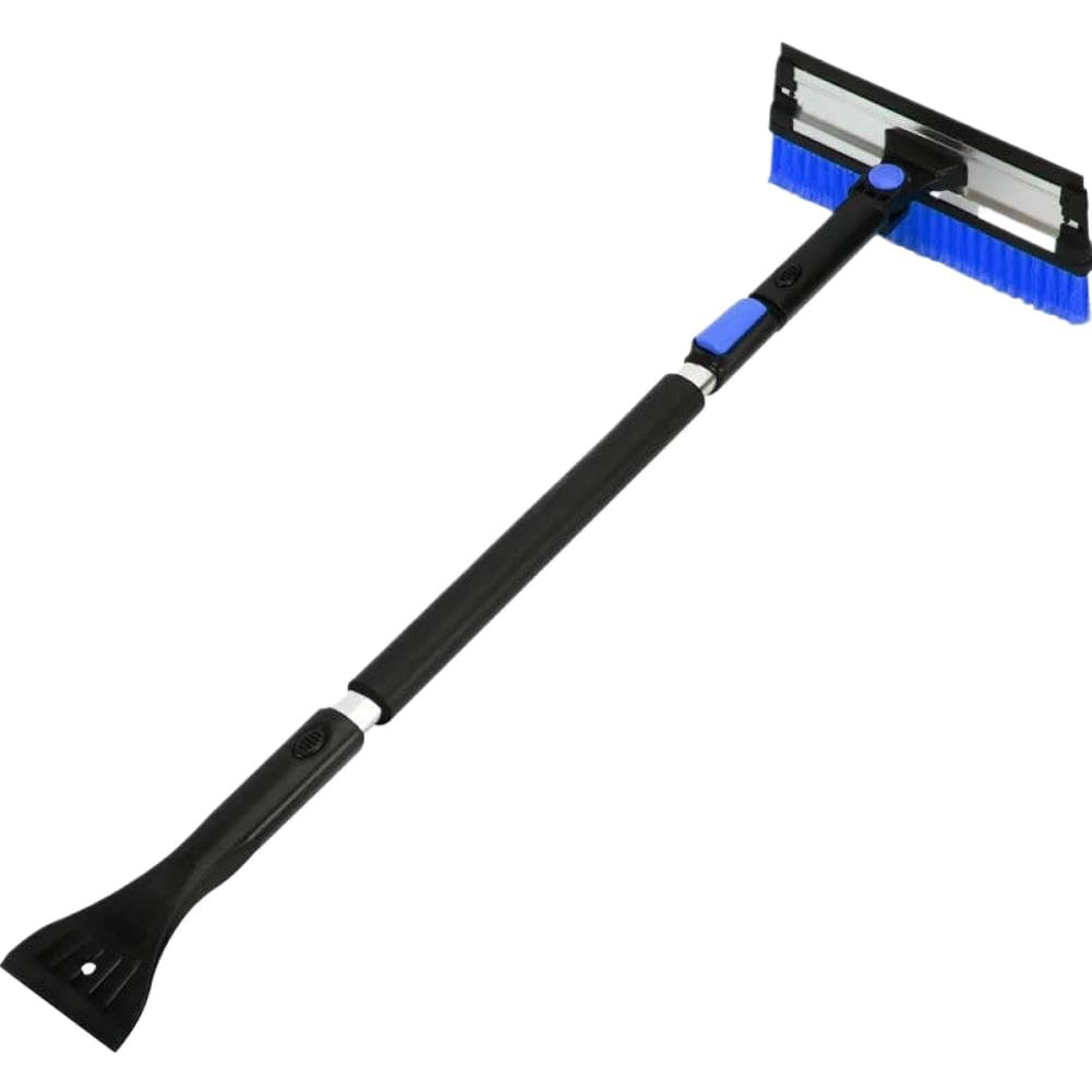 Raschietto per Neve Spazzola per Neve Staccabile Estensione telescopica per la rimozione della Neve Pala per sbrinamento dell'auto Compatibile con Strumenti multifunzionali