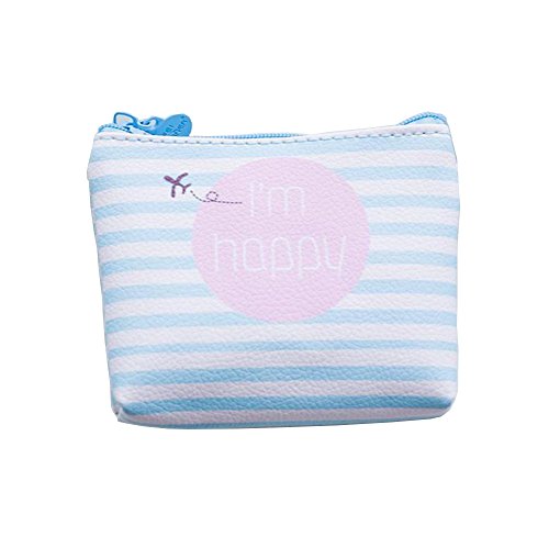 Preisvergleich Produktbild LAAT Geldbeutel Kreative Geschenk Einfache Geldbeutel Reißverschluss Münzen Aufbewahrungsbeutel Mini kosmetik Beutel Geschenk Unisex