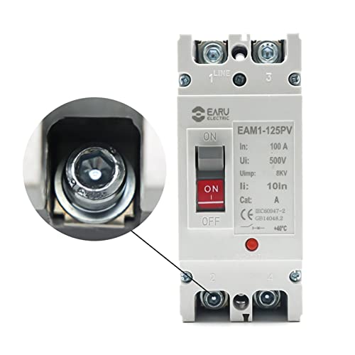 Disjoncteur boîtier moulé solaire DC 500V 160A pour protection PV - 5