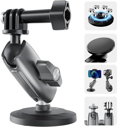Supporto Insta360 Moto Anneau De Support Insta360 Pour Perche à Selfie - Compatible X3, X4, Go 3/3S, Ace Pro | Alliage Aluminium Léger Compatible X3 X4 Go 3