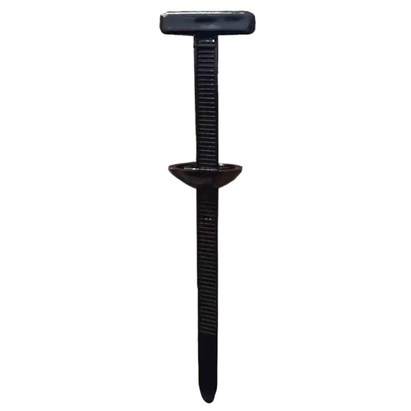 Verbesserte Nylon-Kabelbinder, Selbstsicherndes T-Nieten-Kabelbinder-Set for Die Reparatur Von Kofferraum-Stoßstangen, Heim- Und Garagenautos(200pcs)
