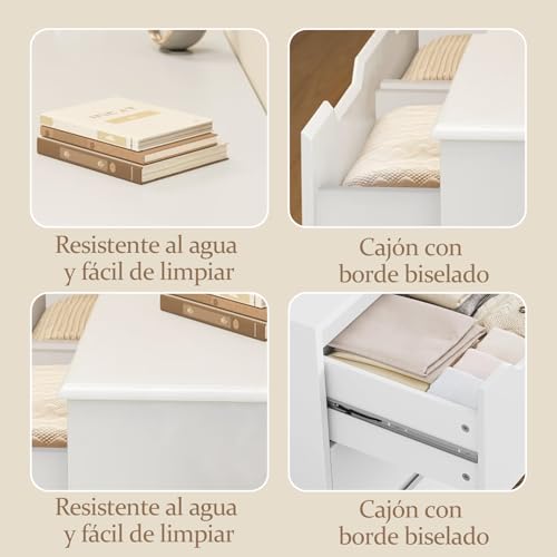 Opiniones y reviews de Cajonera Blanca Madera los 5 más buscados. 3 Imagen adicional