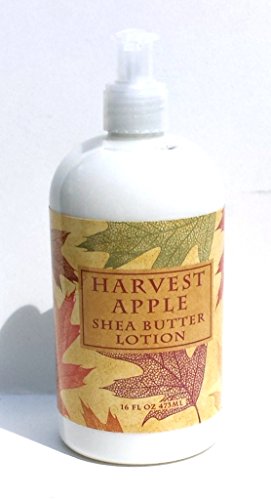 Greenwich Bay HARVEST APPLE Hand and Body Lotion with Shea Butter, Apple Blossom Oil and Sweet Almond Oil, 16oz