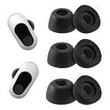 NANLANFAN Replacement Foam Ear Tips for Sony INZONE Buds, Ultimate Comfort, 3 Pairs (S/M/L, Black)