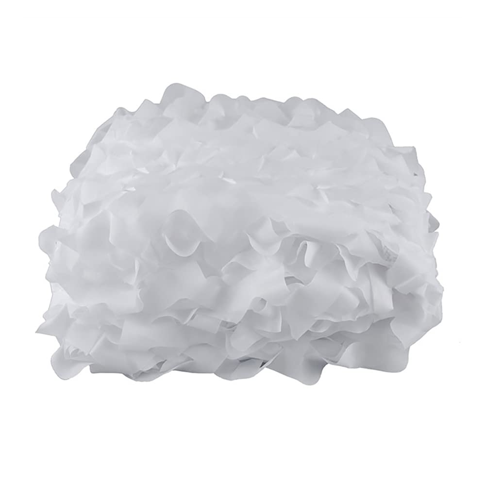 Filet de camouflage blanc durable et leger pour un ombrage optimal