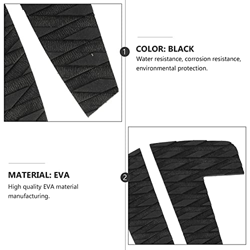 BESPORTBLE 5Pcs Almofadas Prancha Plataforma de Tração Não- Derrapante Mat Almofadas Do Pé Da Cauda