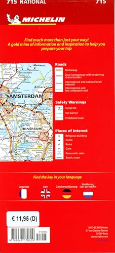 Michelin Netherlands Map 715 (Maps/Country (Michelin))
