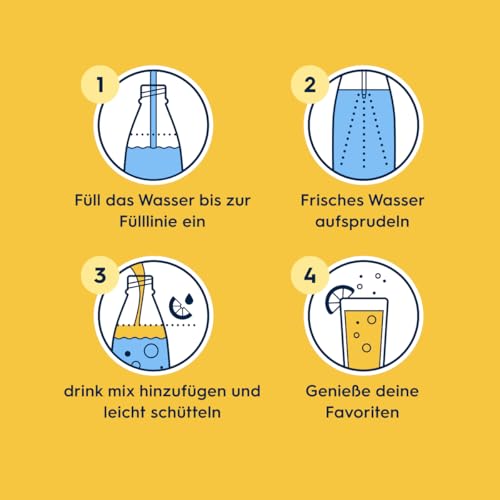 Sodastream drink mix Rockstar Energy Tropical Guava ohne Zucker – zuckerfreier Sirup für gesprudeltes & stilles Wasser, 4er Pack (4 x 440 ml), ergibt bis zu 9L Fertiggetränk 4