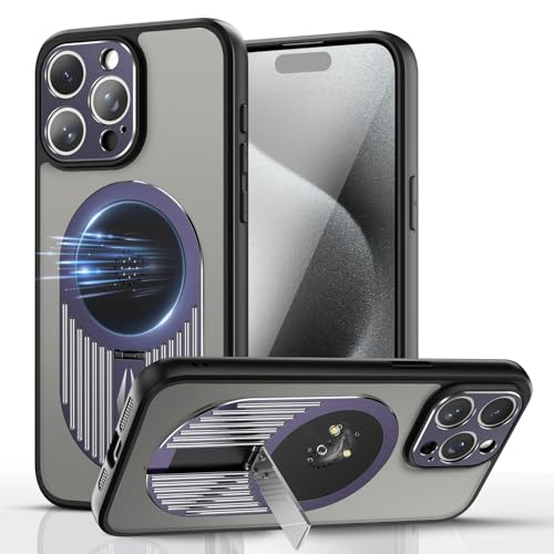 Coque compatible MagSafe stable iPhone 16 dos polycarbonate mat anti-choc