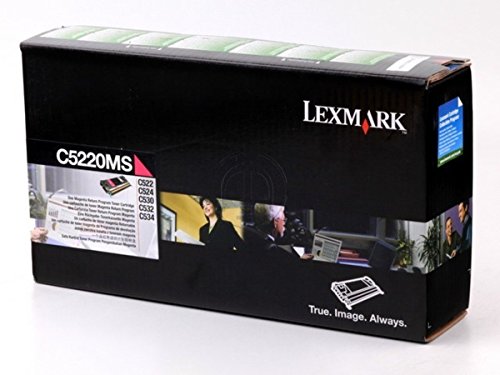Toner magenta Lexmark C5220MS original Optra C 524 N consommable laser