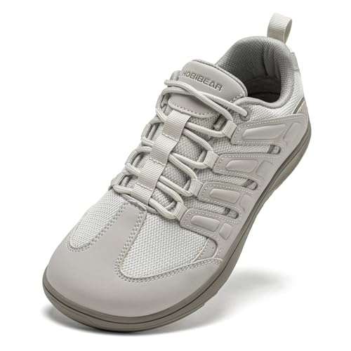 HOBIBEAR Womens Barefoot Shoes | Wide Toe Box | Comfortable Outdoor Trail Running Sneaker