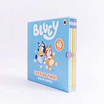 Bluey Let's Do This! Box of Books 10 Books Collection Box Set