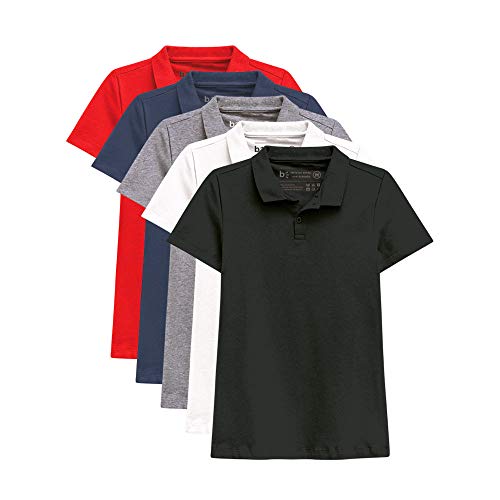 Kit de 5 Camisas Polo Femininas de Várias Cores