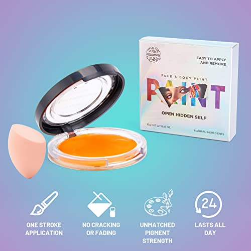 Viola House Face Paint, Body Paint Professional Water Based Face & Body Makeup, Special Effect Stage Party Cosplay Christmas Halloween Theatrical Sfx Makeup Kit For Adults, Kids #TOP4